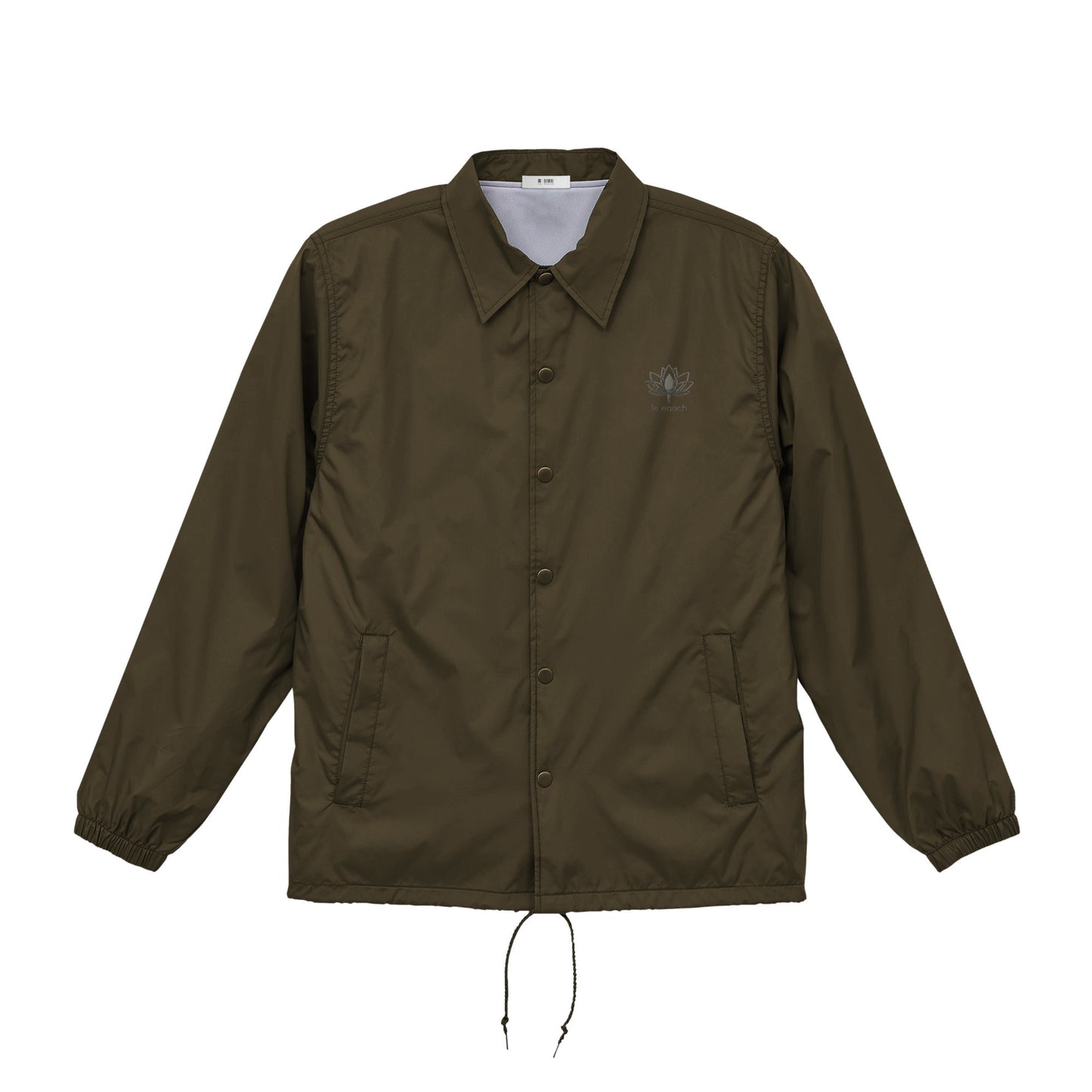 ナイロン コーチ ジャケット seal-brown image