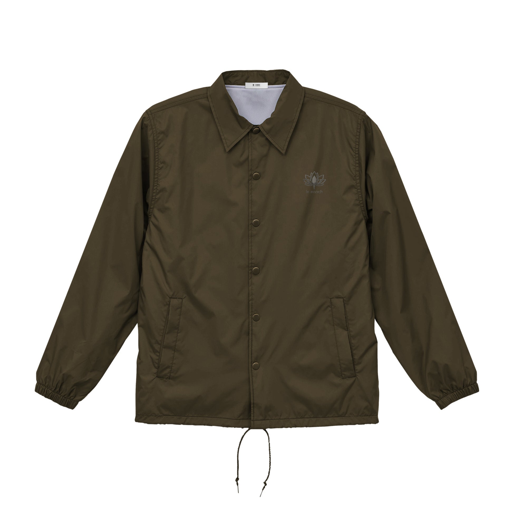 ナイロン コーチ ジャケット seal-brown image