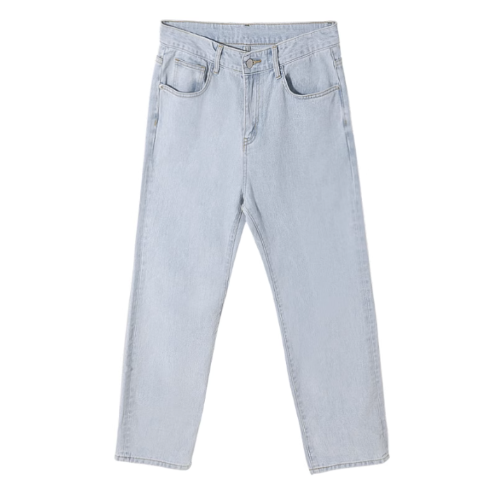 Light Color Straight  Slim Jeans