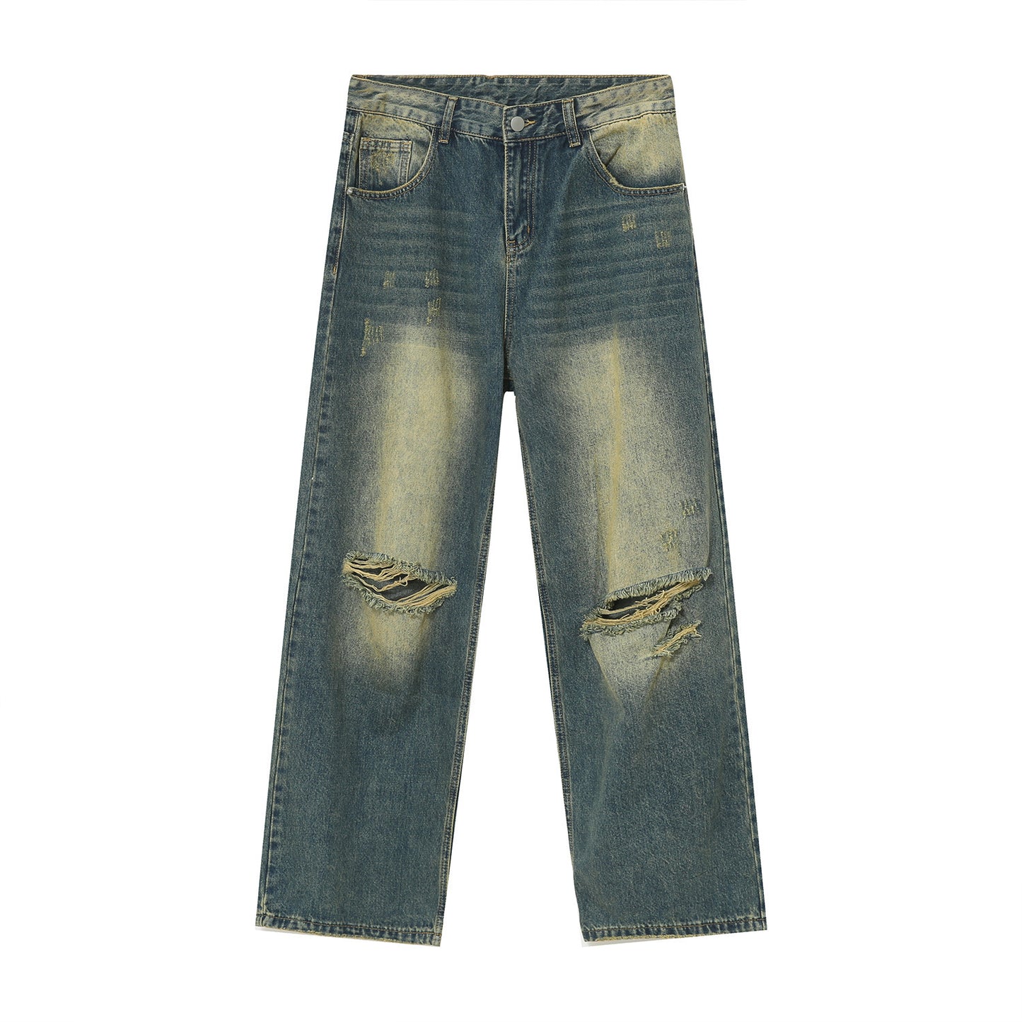 Beggar High Street Loose Mop Jeans Ripped