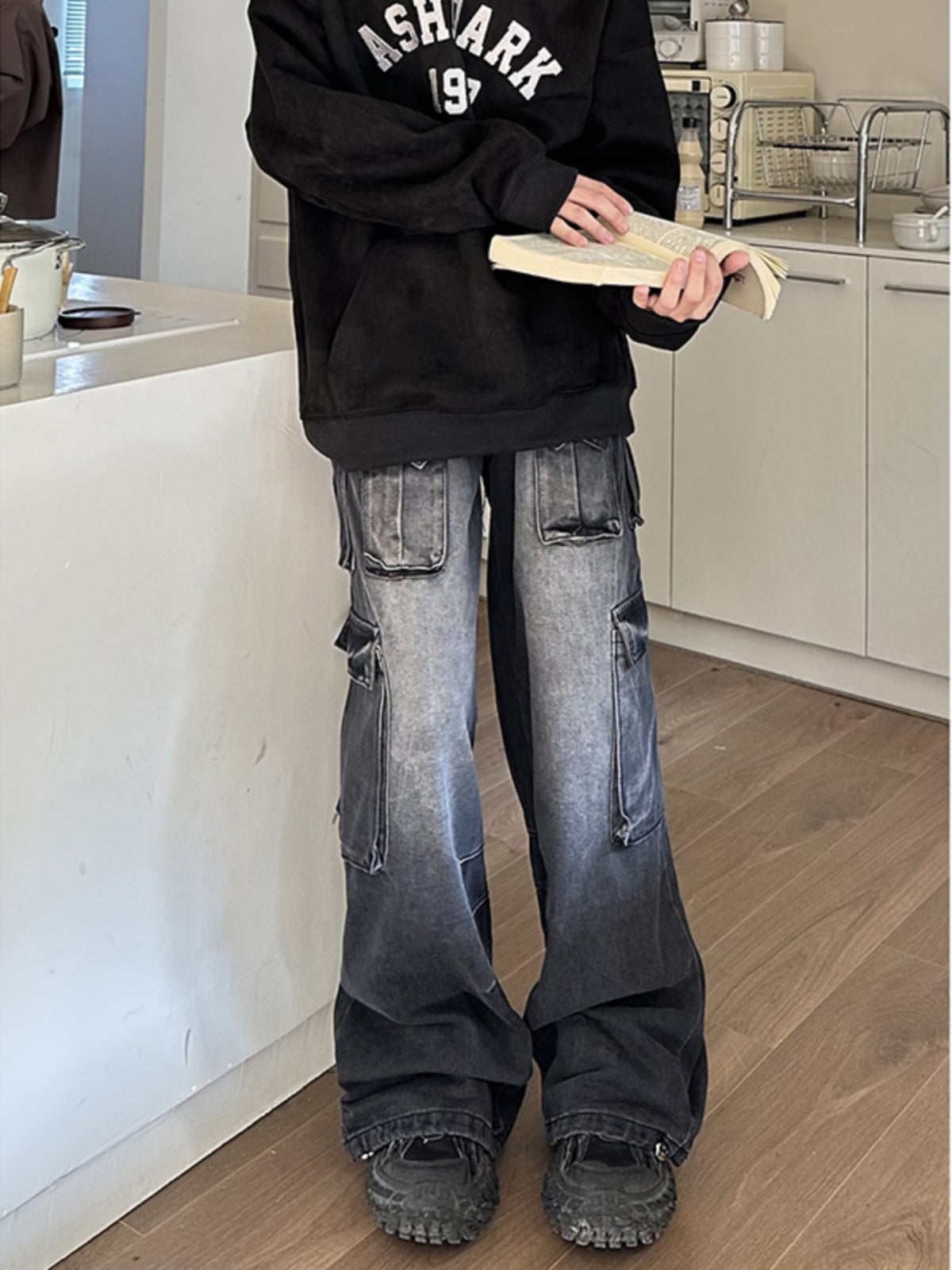 Retro Overalls　Cargo Pants