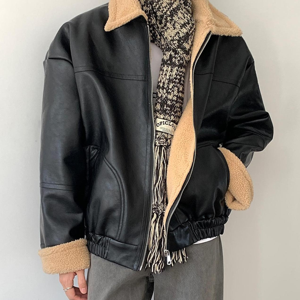 Casual Fleece Lined Coat