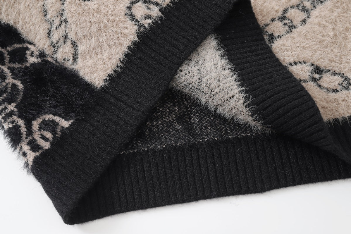 V-neck Uniform Sweater  (Unisex)