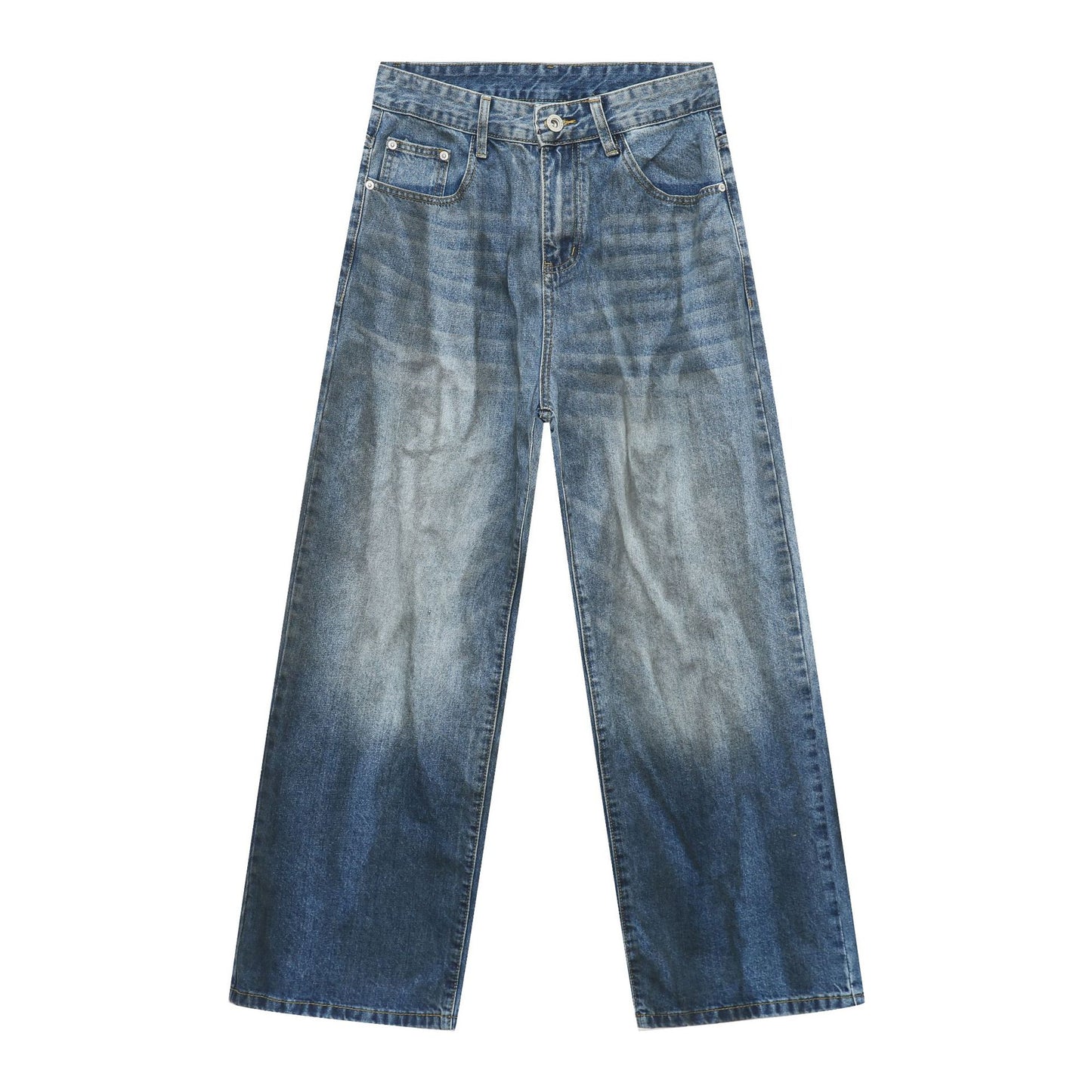 Casual Loose Straight Jeans