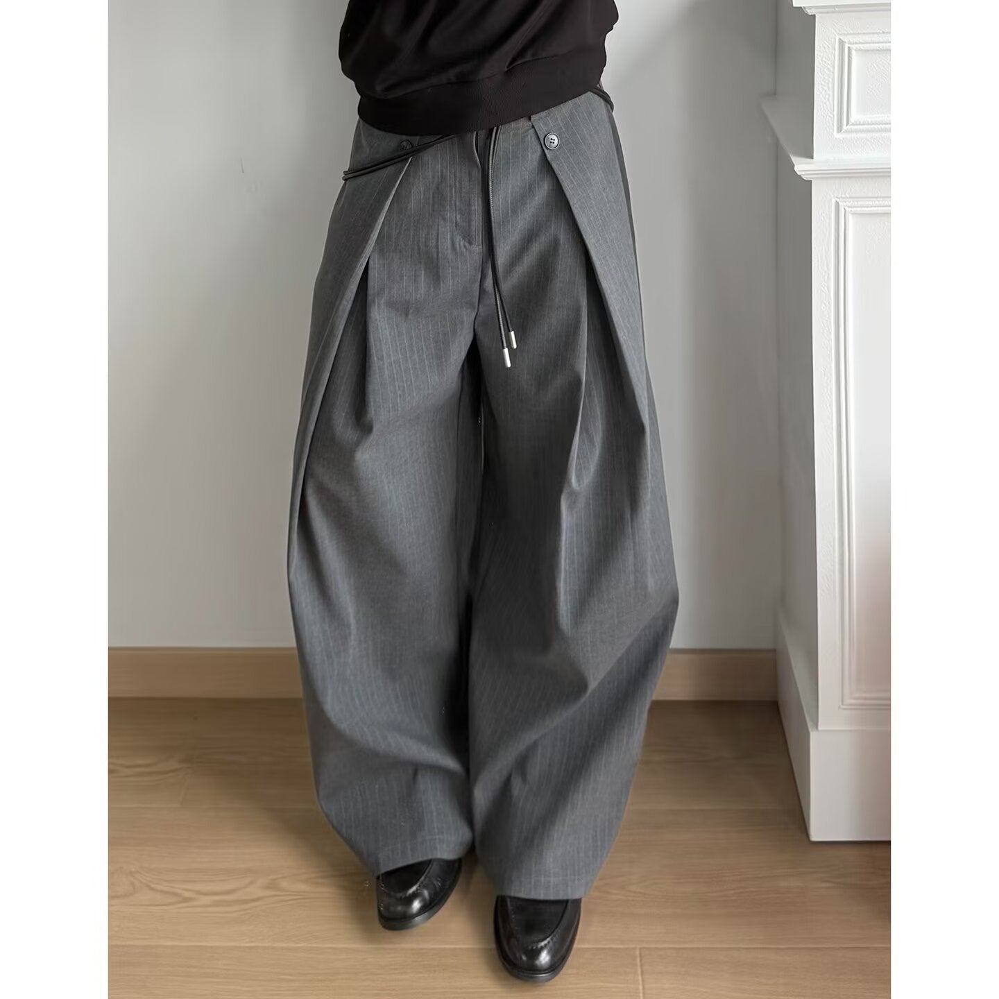Draping  Double Pleat Slacks