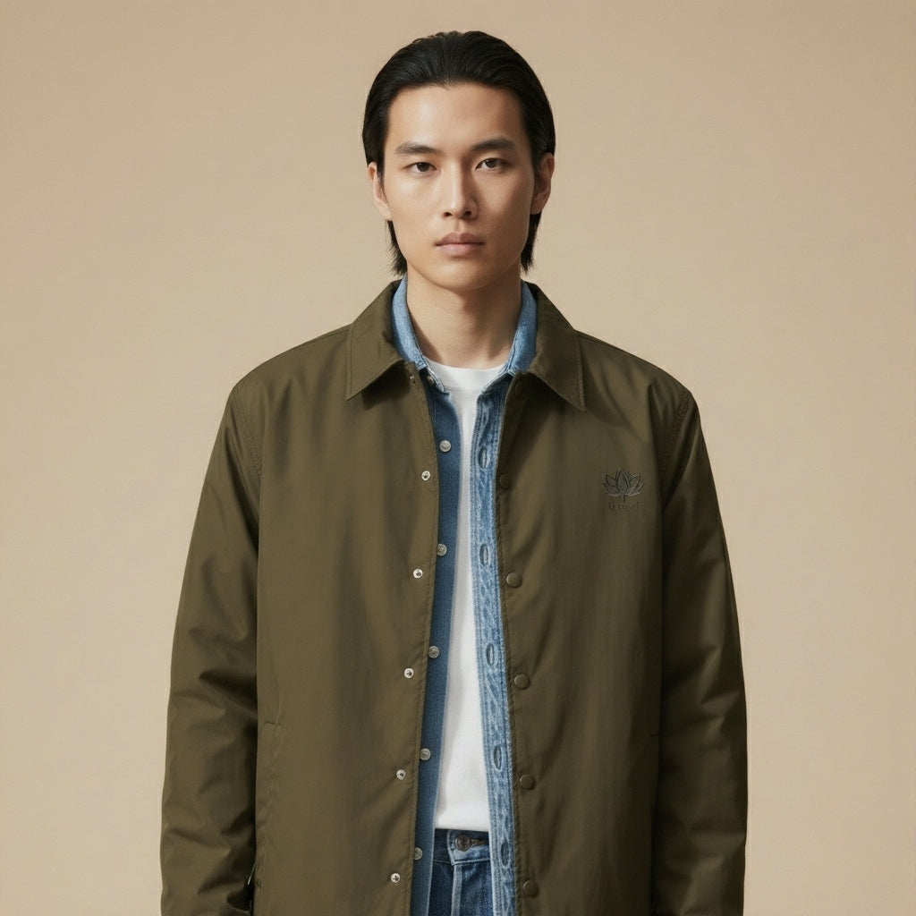 ナイロン コーチ ジャケット