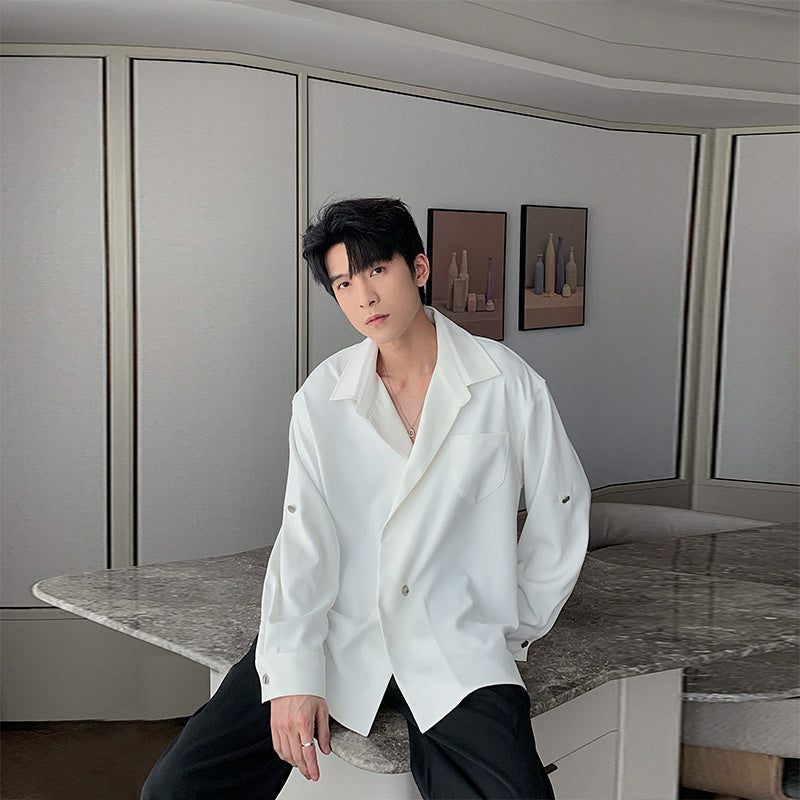 High-grade Shirt  Long-sleeved Casual Shirt