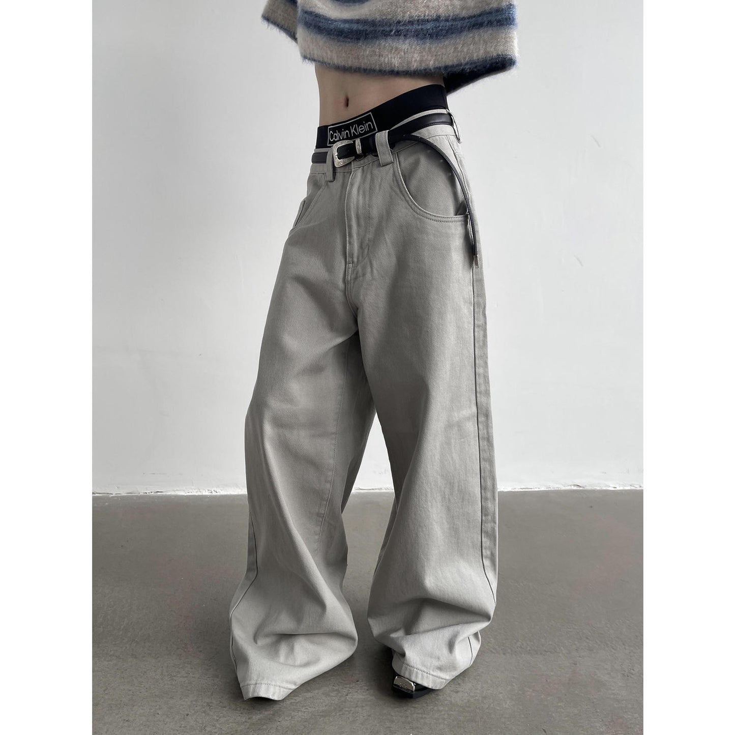Mopping Maillard Retro Washed Jeans