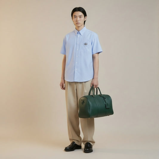 オックスフォード半袖シャツ