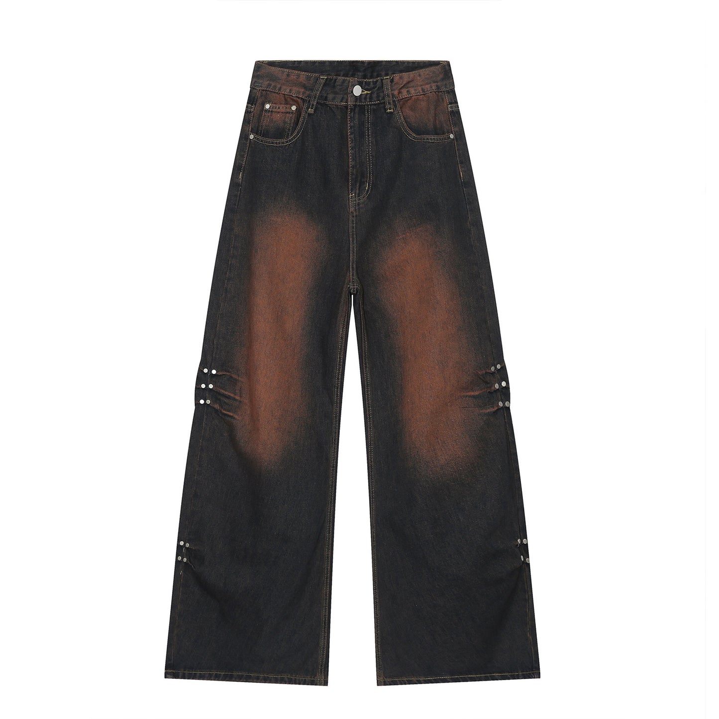 Wide Leg Mopping Jeans
