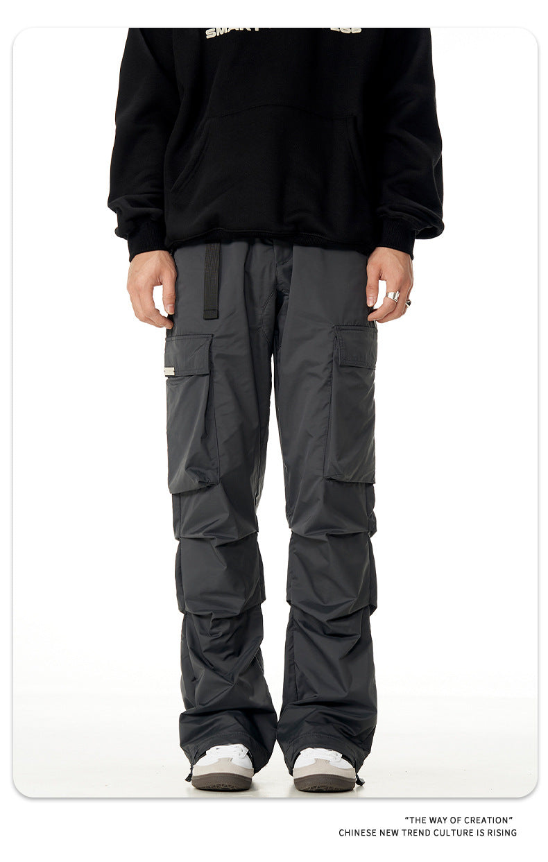 Retro Slim Fit Casual Cargo Pants