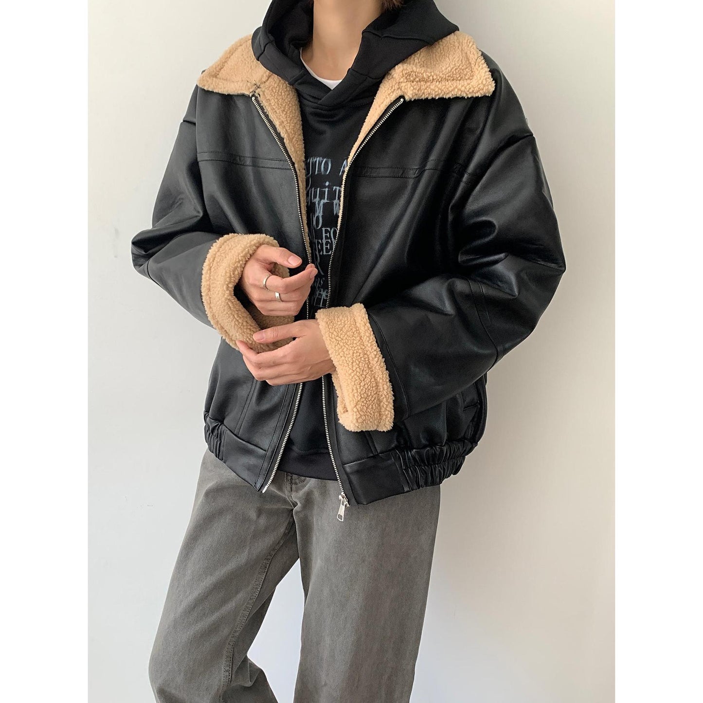Casual Fleece Lined Coat
