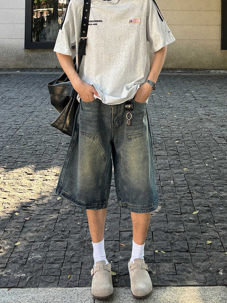 Summer Denim American Retro Washed