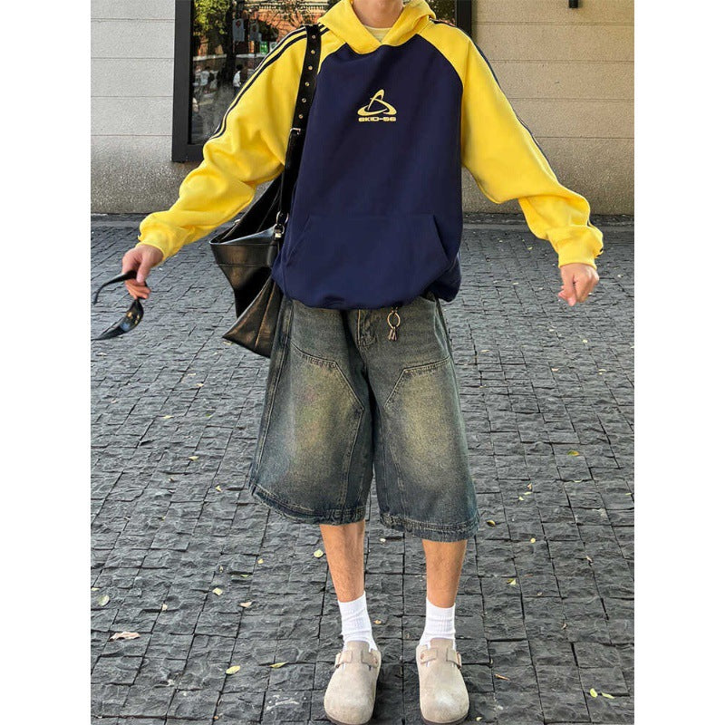 Summer Denim American Retro Washed