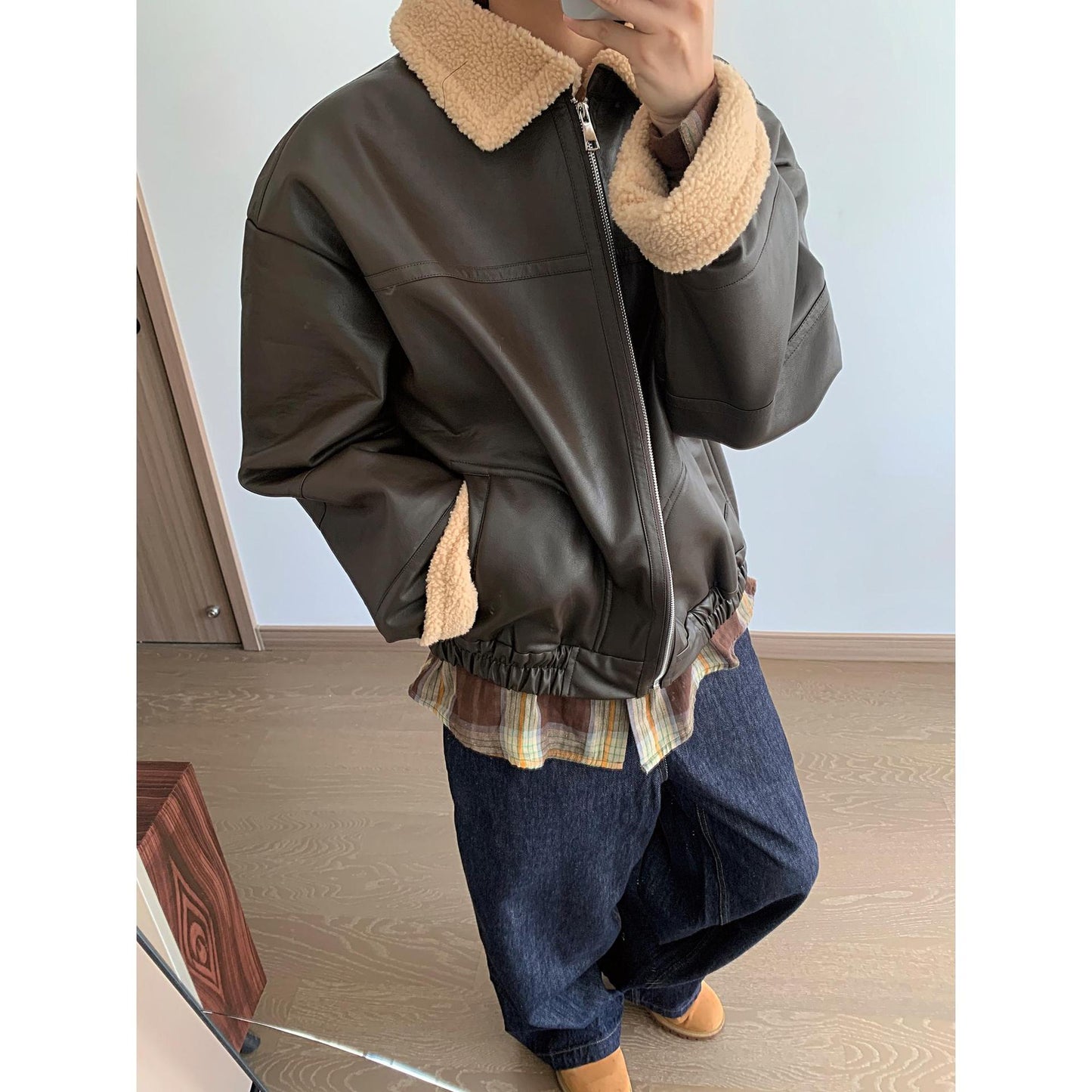 Casual Fleece Lined Coat
