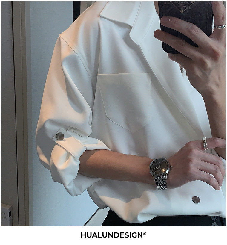 High-grade Shirt  Long-sleeved Casual Shirt