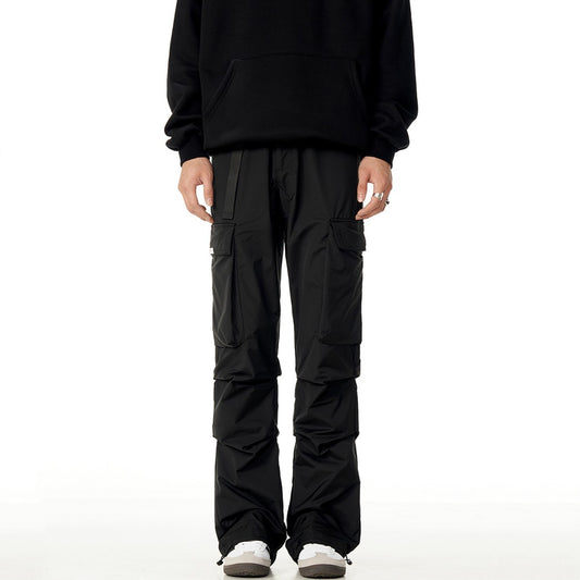 Retro Slim Fit Casual Cargo Pants