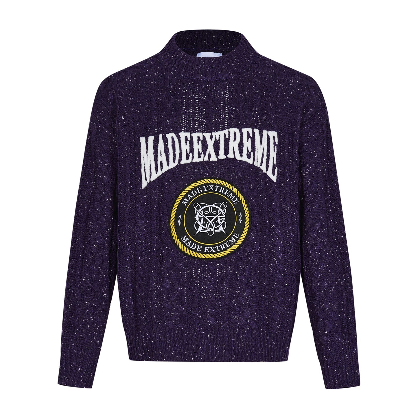 Vintage Thick Twisted Snowflake Sweat(Unisex)