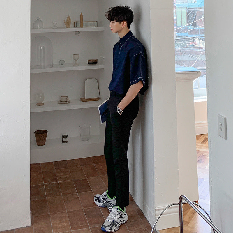 Loose Short Sleeved Shirt