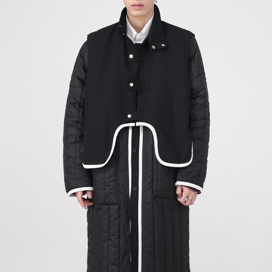 Two Piece Detachable Mid Length Jacket
