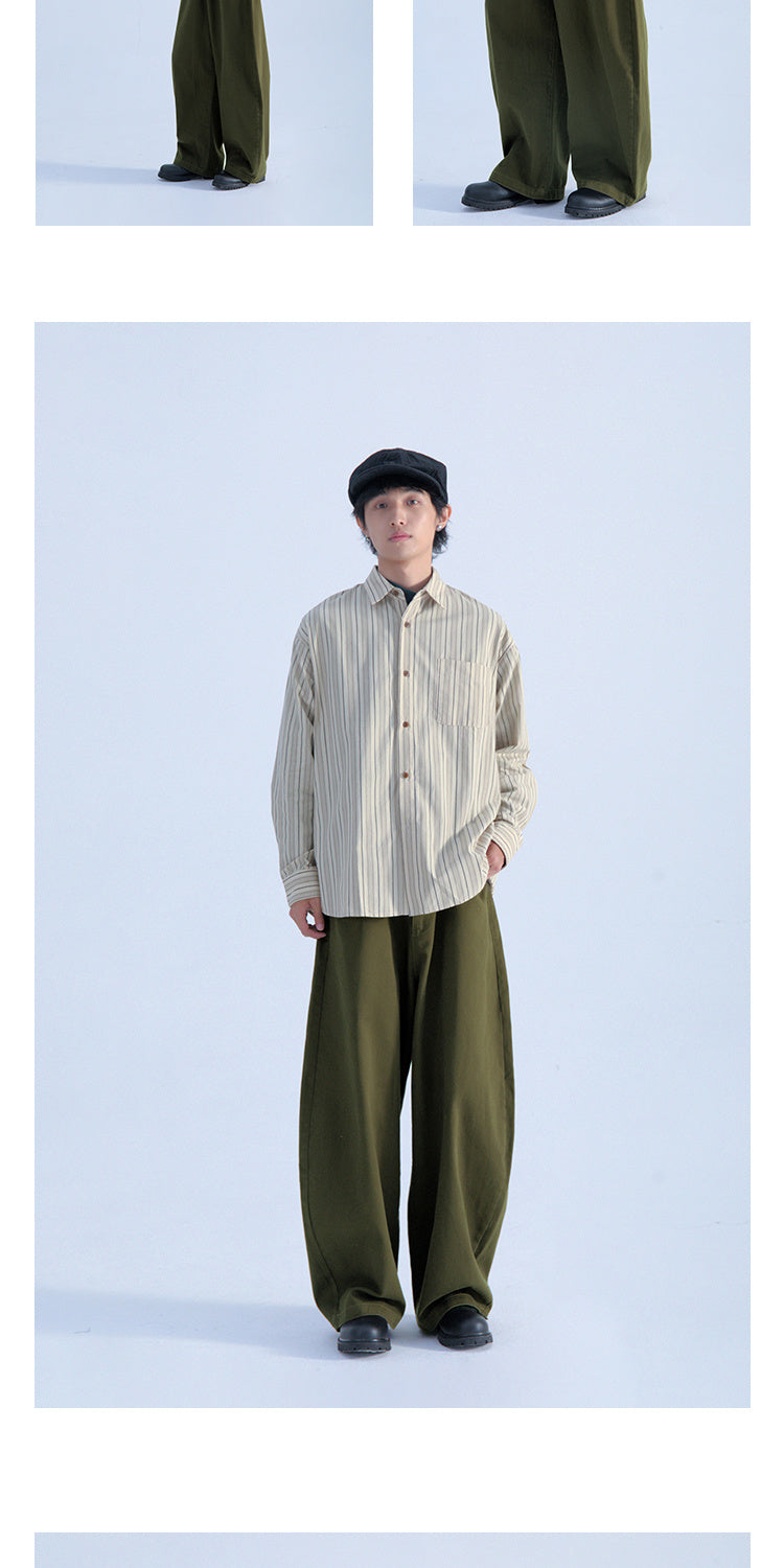 Retro Minority Vintage Style Profile Radish Overalls