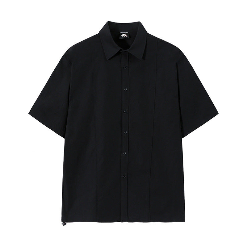 Short-sleeved Shirt Men's Loose Design Sense
