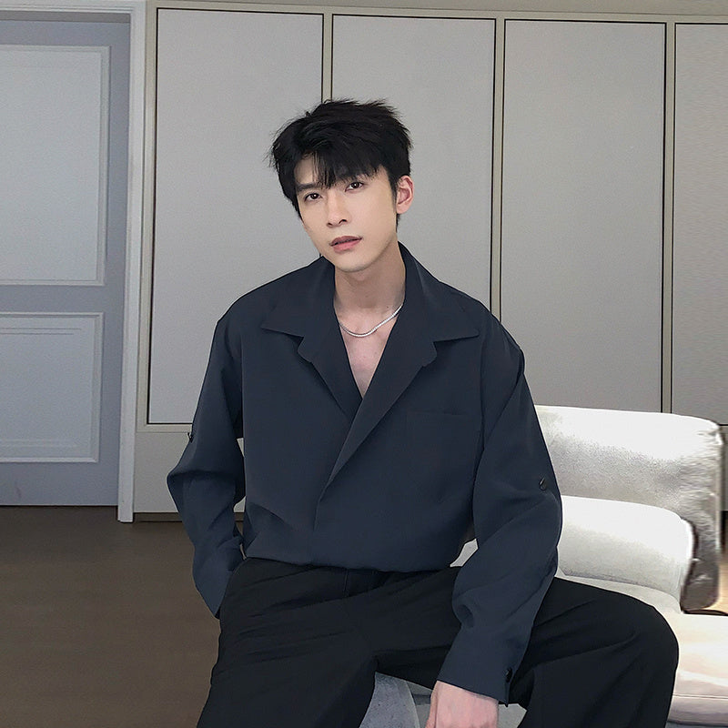 High-grade Shirt  Long-sleeved Casual Shirt