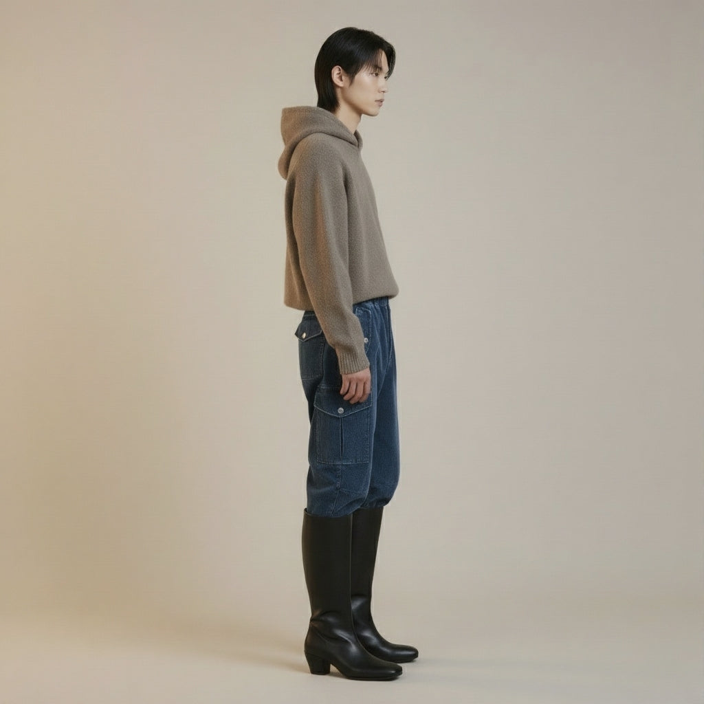 ウォッシュコーデュロイカーゴパンツ