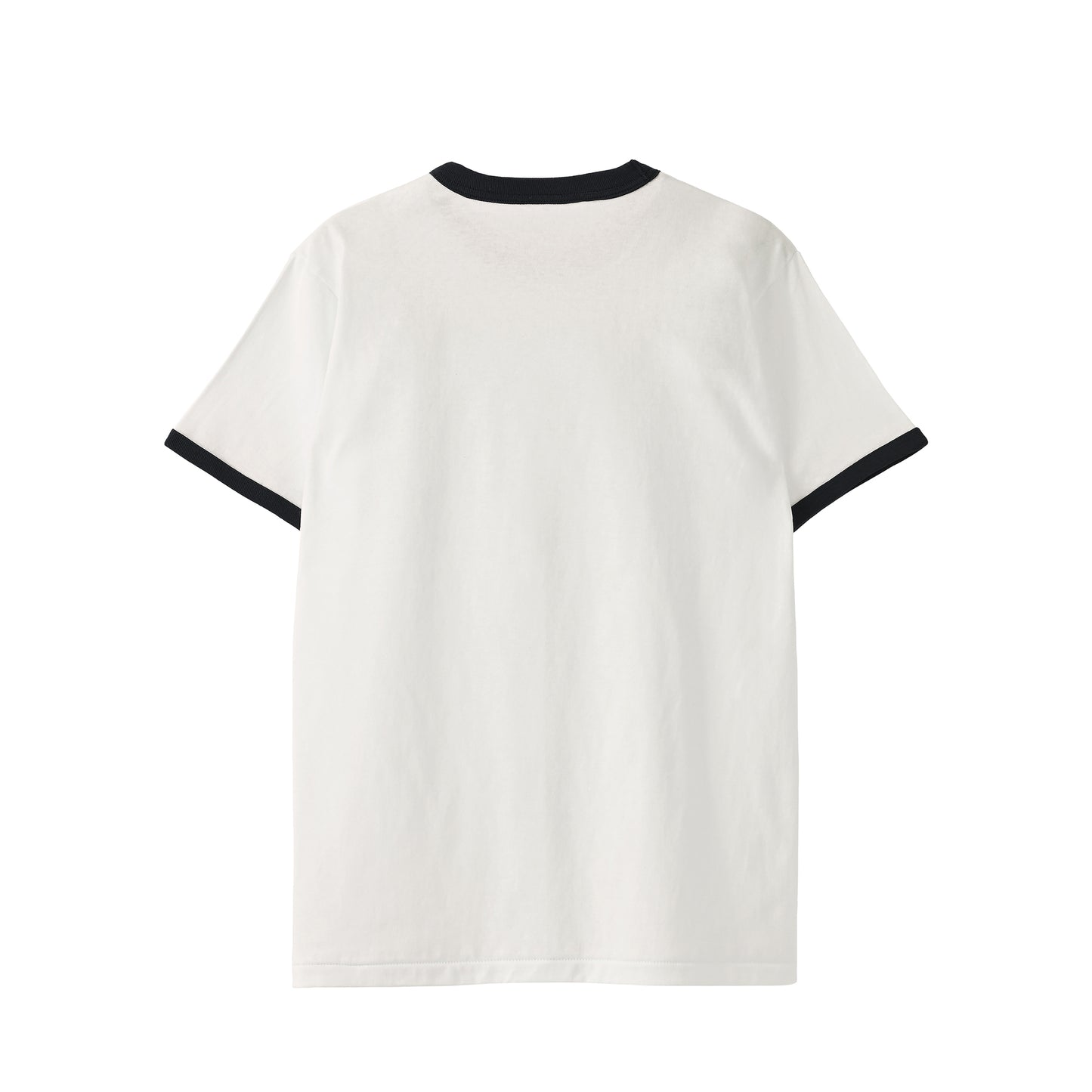 オープンエンド リンガー Tシャツ natural-x-sumi-black image